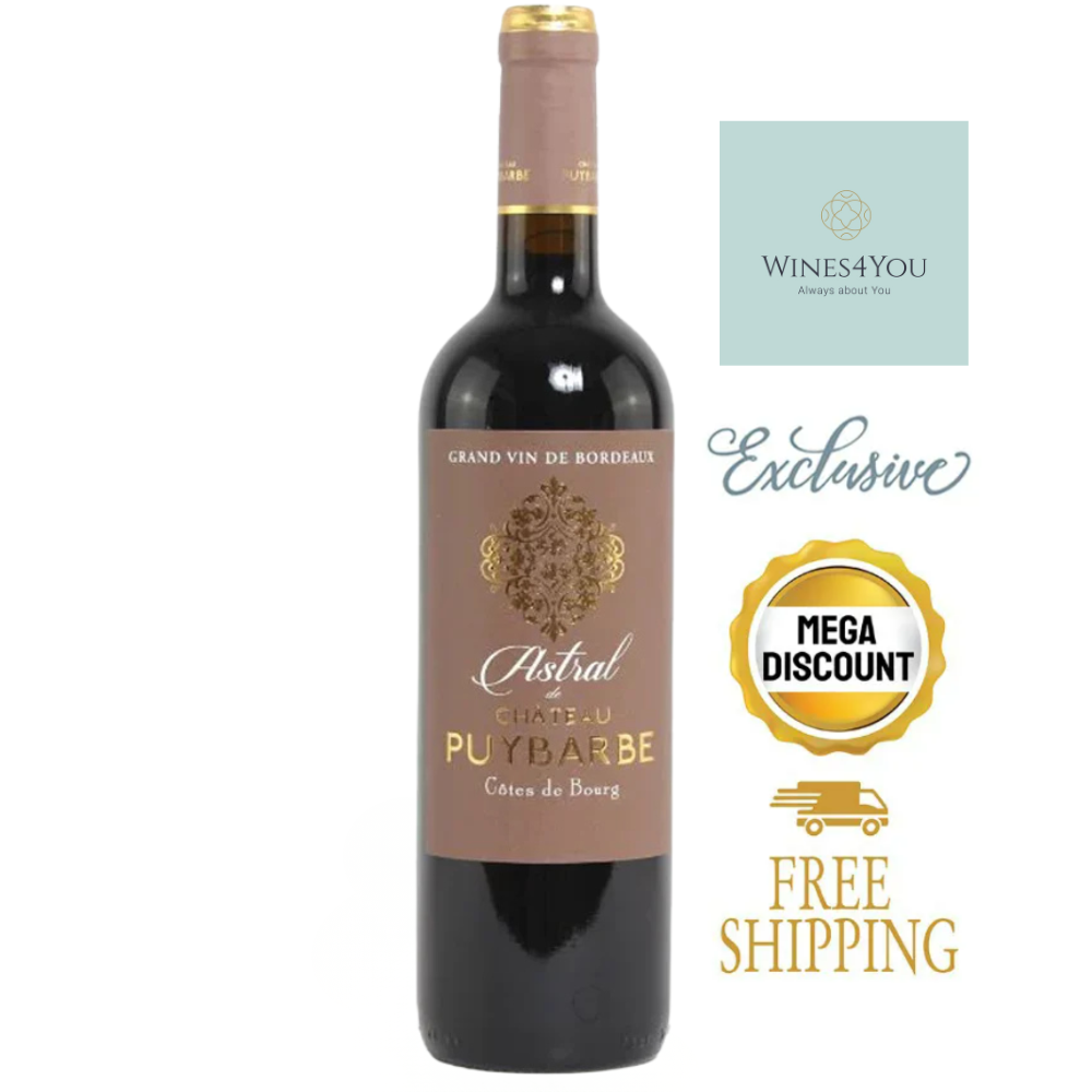 ASTRAL de Chateau Puybarbe Bordeaux France Red Wine